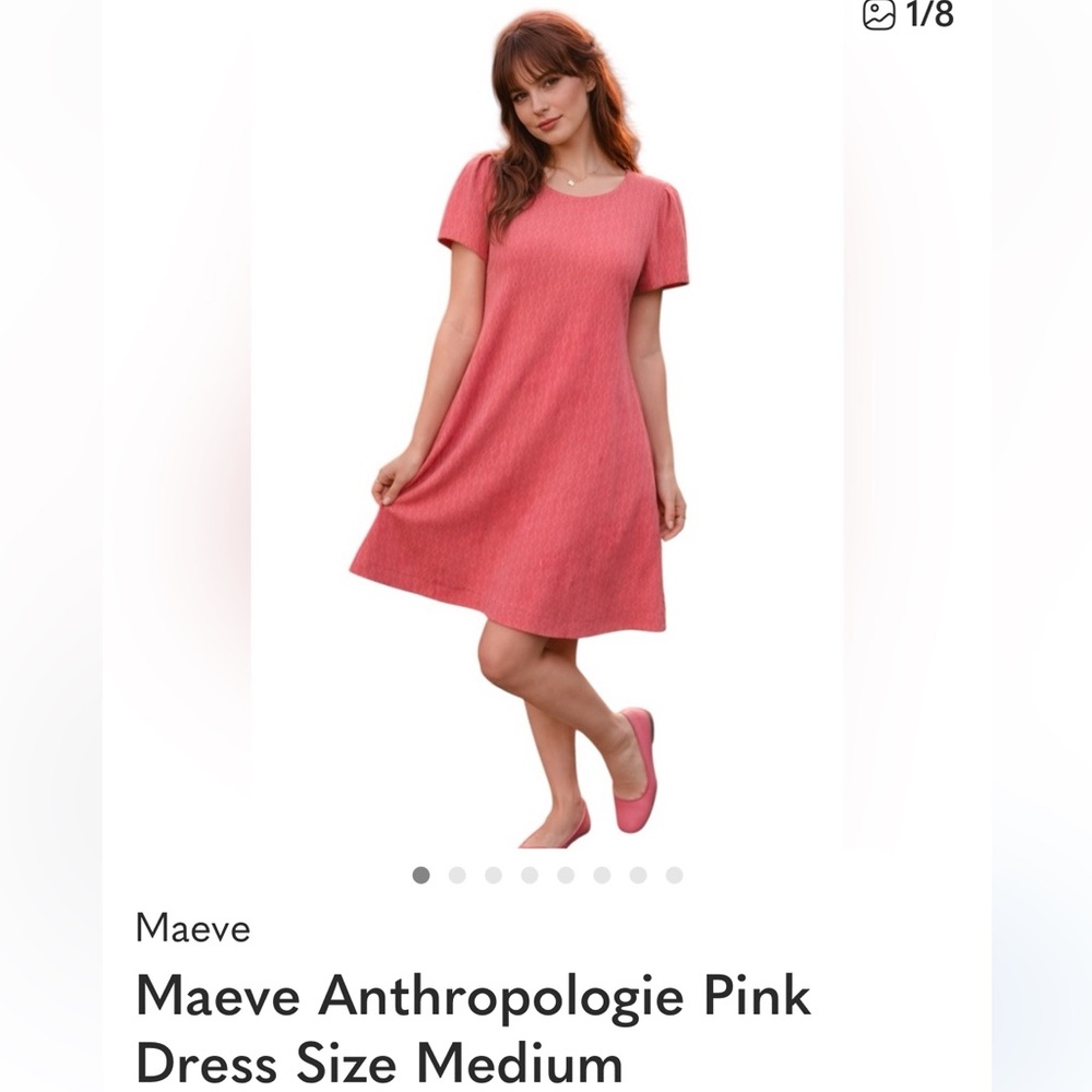 Maeve by Anthropologie dress Small cap sleeves lined EUC